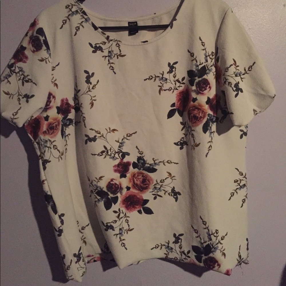 floral shirt (2XL)